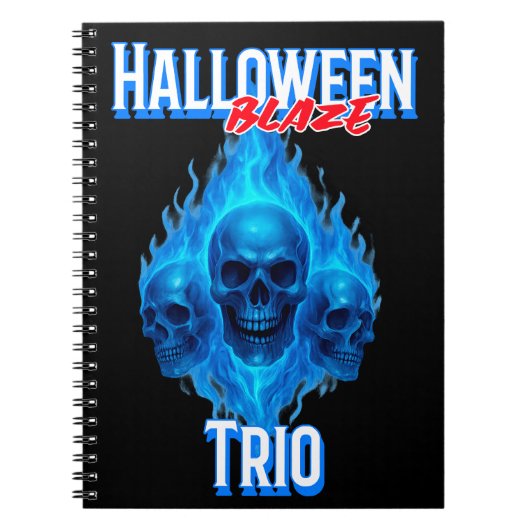 Halloween Blaze Trio Notitieboek (Voorkant)