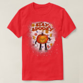 Halloween Blijf spoky eng Jack o Lantern Premium T-shirt (Design voorkant)