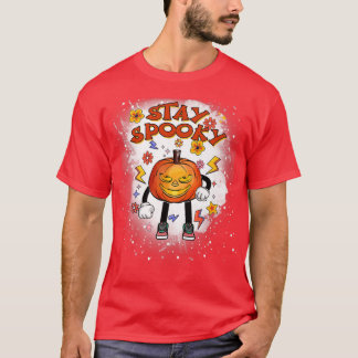 Halloween Blijf spoky eng Jack o Lantern Premium T-shirt