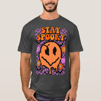 Halloween Blijf spoky Smelting Face Premium T-shirt