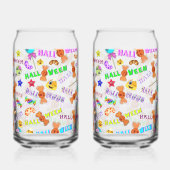 Halloween Blikvorm Glas (Links)