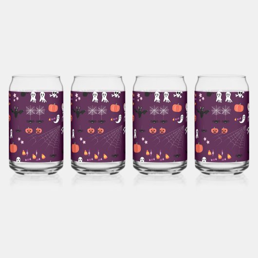 Halloween Blikvorm Glas (Rechts)