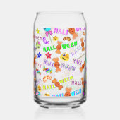 Halloween Blikvorm Glas (Links)