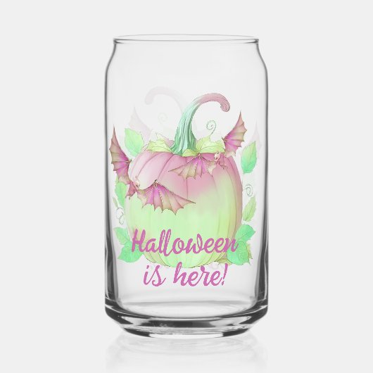 Halloween Blikvorm Glas (Voorkant)