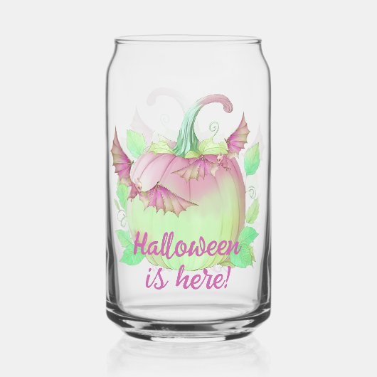 Halloween Blikvorm Glas (Achterkant)