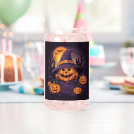 Halloween - blikvorm glas