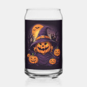 Halloween - blikvorm glas (Achterkant)