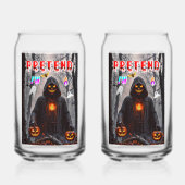 Halloween Blikvorm Glas (Voorkant)