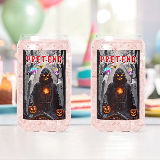 Halloween Blikvorm Glas (Insitu (Verjaardag))