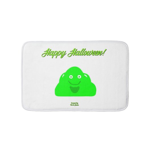Halloween Blob Bath Mat (Voorkant)