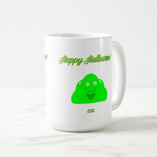 Halloween Blob Coffee Mok (Voorkant rechts)
