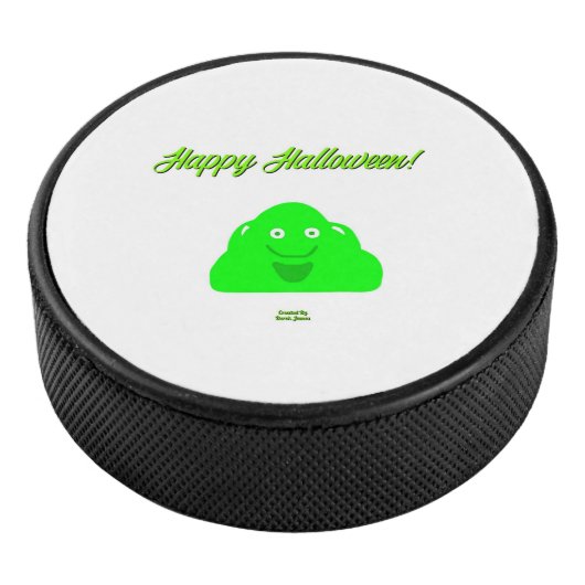Halloween Blob Hockey Puck (3/4)