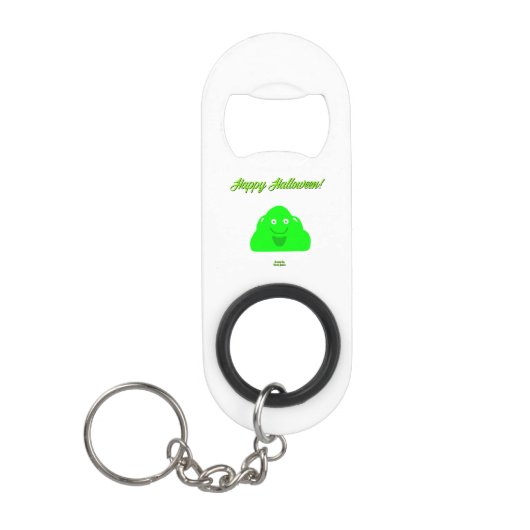 Halloween Blob Sleutelhanger Bottle Open Mini Flessenopener (Voorkant)