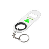 Halloween Blob Sleutelhanger Bottle Open Mini Flessenopener (Achterkant Gekanteld)