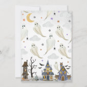 Halloween Block Party Kaart (Achterkant)