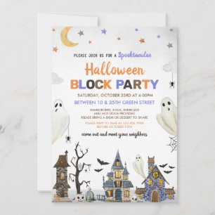 Halloween Block Party Kaart