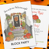Halloween Block Party Kaart