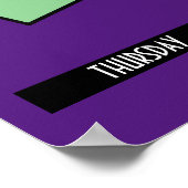 Halloween blockparty thema evenement stamper of be poster (Hoek)