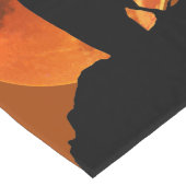 Halloween Bloed Maan Ravens Lange Tafelloper (Hoek)