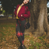 Halloween Bloed Spletters Splash Eng Bloederig Leggings