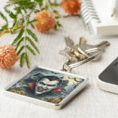 Halloween, Bloeddorstige Vampier, Eng Sleutelhanger (Zijkant)