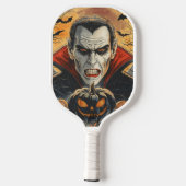 Halloween, Bloeddorstige Vampier Pickleball Paddle (Achterkant)
