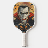 Halloween, Bloeddorstige Vampier Pickleball Paddle (Voorkant)