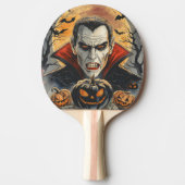 Halloween, Bloeddorstige Vampier Tafeltennisbatje (Voorkant)