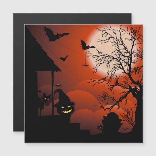 Halloween Bloederige Maneschijn Nachtmerrie (Voorkant / Achterkant)