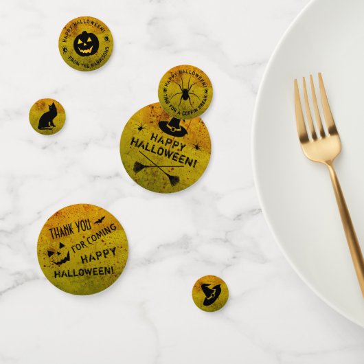 Halloween bloedplaatje Scary Table Confetti (Groep)