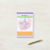 Halloween bloedsuiker log post-it® notes (Op bureau)