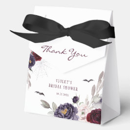 Halloween Bloemig Bruidsdiner Bedankdoosjes