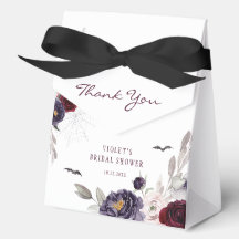 Halloween Bloemige Bruidsmeisjes Bruiloft