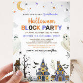 Halloween Blokfeest Kaart