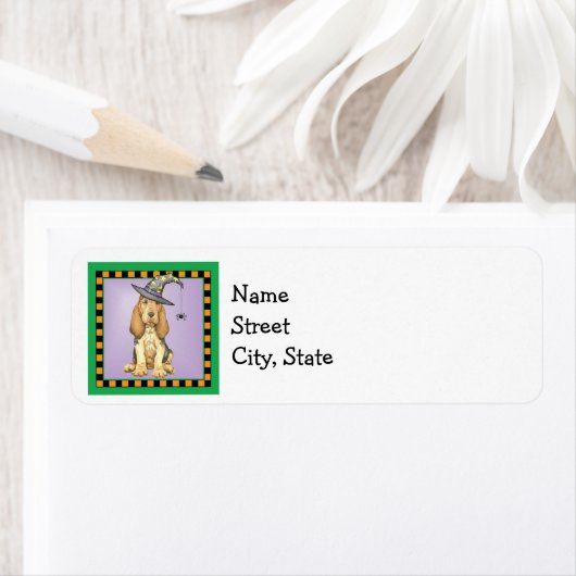 Halloween Bloodhound Etiket (Insitu)