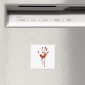 Halloween Bloody Hand Print Kostuum Zombie Outfit Magneet (Insitu (Vaatwasser))