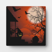 Halloween Bloody Moonlight Nightmare Fotoplaat (Voorkant)