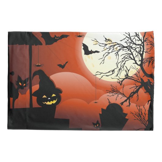 Halloween Bloody Moonlight Nightmare Kussensloop (Achterkant)