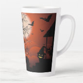 Halloween Bloody Moonlight Nightmare Latte Mok (Rechts)