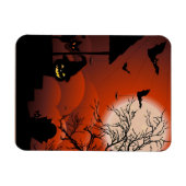 Halloween Bloody Moonlight Nightmare Magneet (Horizontaal)
