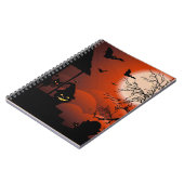 Halloween Bloody Moonlight Nightmare Notitieboek (Linkerzijde)