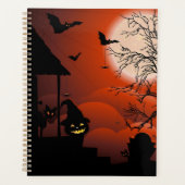 Halloween Bloody Moonlight Nightmare Planner (Voorkant)