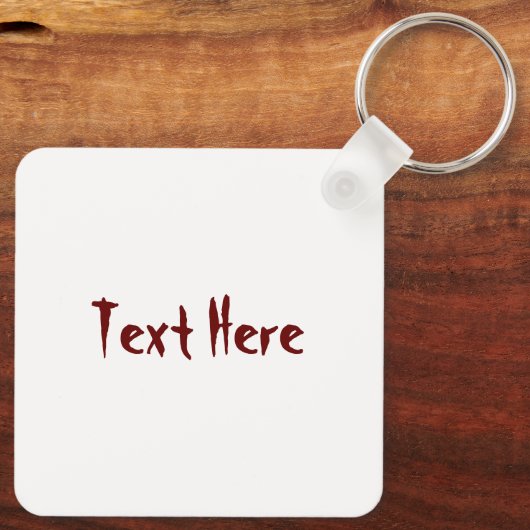 Halloween Bloody Moonlight Nightmare Sleutelhanger (Achterkant)