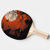 Halloween Bloody Moonlight Nightmare Tafeltennisbatje (Zijkant)