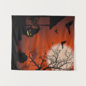 Halloween Bloody Moonlight Nightmare Wandkleed (Voorkant (horizontaal))