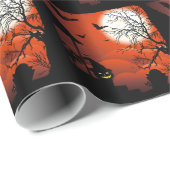 Halloween Bloody Moonlight NightmareWrapping paper Cadeaupapier (Rol Hoek)
