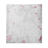 Halloween Bloody old Parchement - Notitieblok (Voorkant)