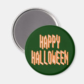 Halloween Blox-tekst Magneet (Voorkant / Achterkant)