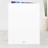 Halloween Blue Heeler Met Pompoenen Eng Kaart (Achterkant)