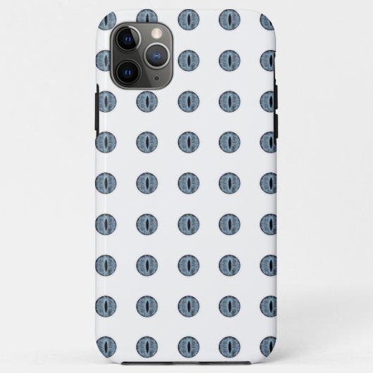 Halloween Blue Polka Dot Eyes Case-Mate iPhone Case (Achterkant)